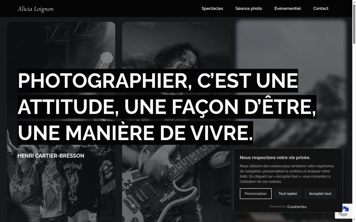 Screenshot tal-banner tal-kunsens muri qabel kwalunkwe interazzjoni