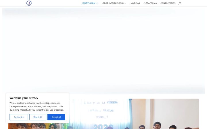Screenshot of alicialozam.edu.ec