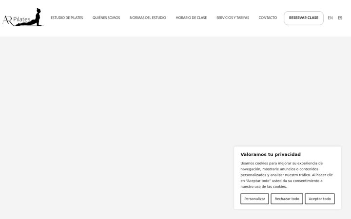 Screenshot of aliciarodriguezpilates.es