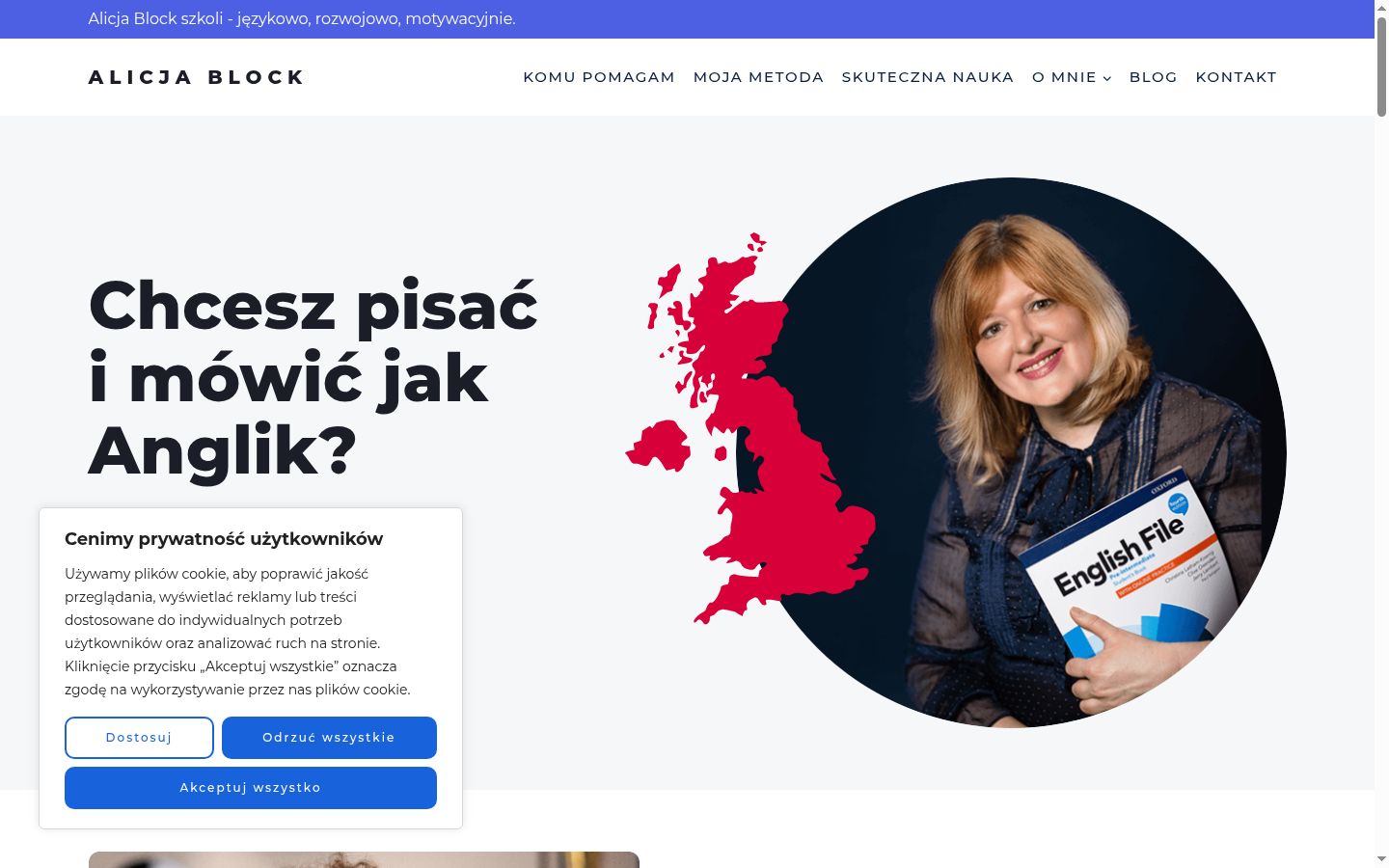 Screenshot tal-banner tal-kunsens muri qabel kwalunkwe interazzjoni