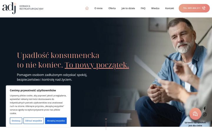 Snimka zaslona za alicjadobosz.pl