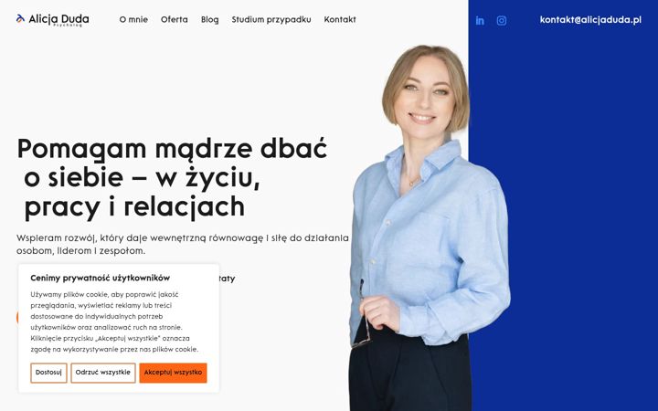 Képernyőkép: alicjaduda.pl