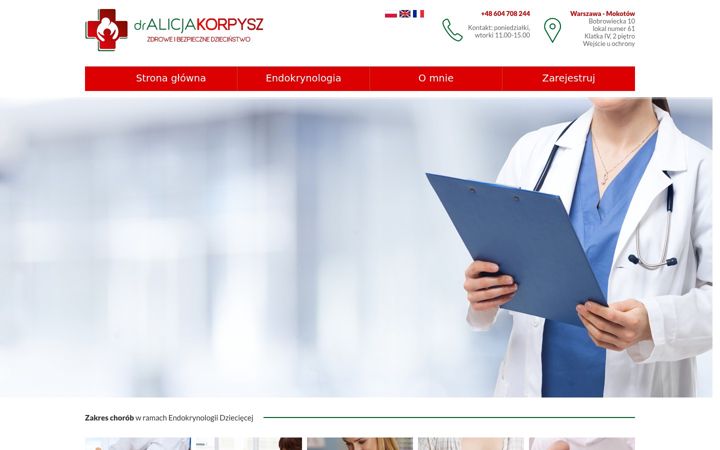 Képernyőkép: alicjakorpysz.pl
