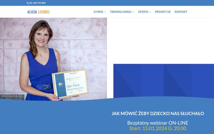 Képernyőkép: alicjalizurej.eu