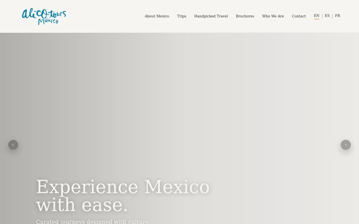 Screenshot of alico.com.mx