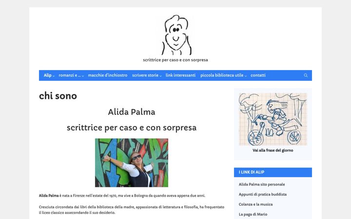 Captură de ecran a alidapalmascrittrice.altervista.org