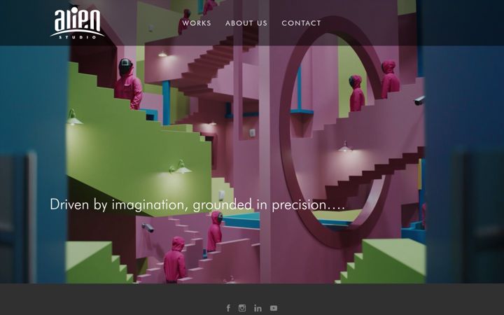 Screenshot of alien.sk