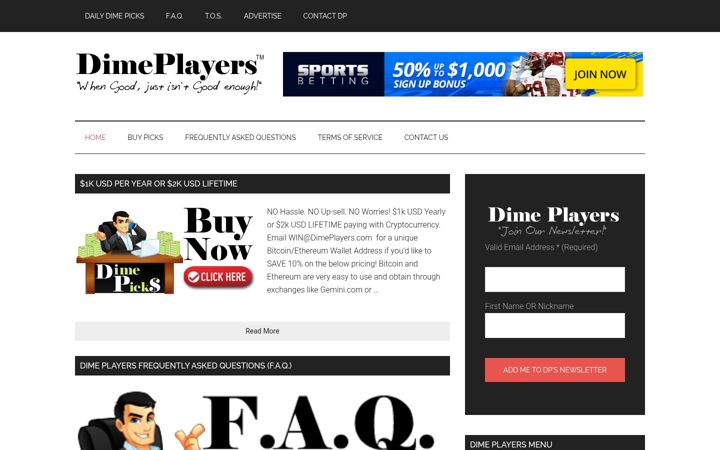 Screenshot di alienblog.net