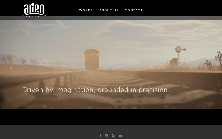 Screenshot of alienstudio.cz