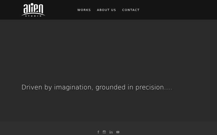 Screenshot of alienstudio.info
