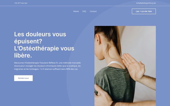 Screenshot of alietteparfonry.be
