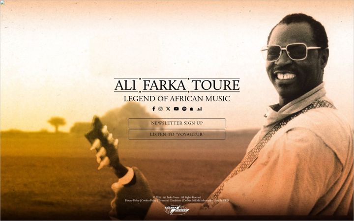 Screenshot of alifarkatoure.com