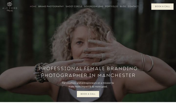 Screenshot of aliford.com