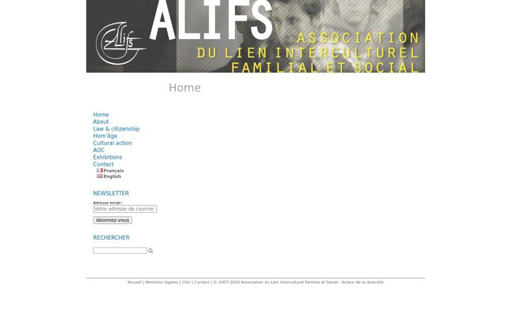 Screenshot von alifs.fr