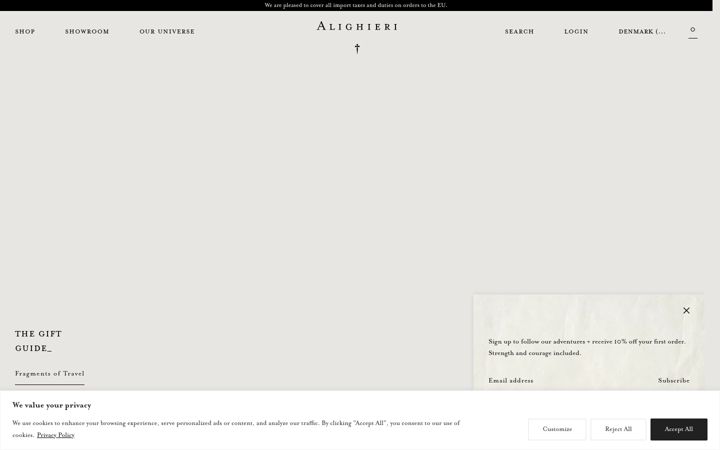 Zrzut ekranu alighieri.com