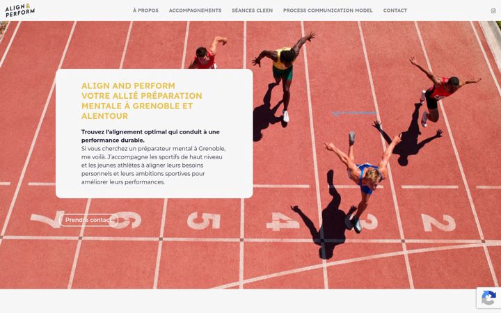Screenshot of alignandperform.com