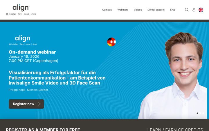 Screenshot of aligncampus.com