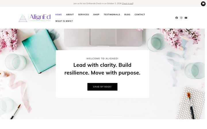Képernyőkép: alignedcoachingandconsulting.com