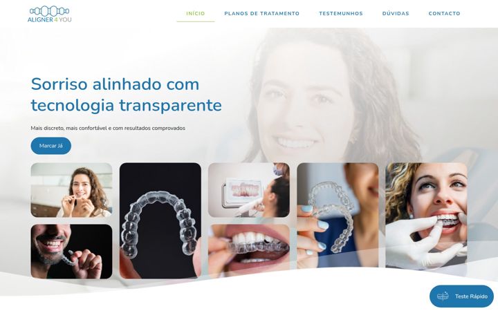 Screenshot of aligner4you.pt