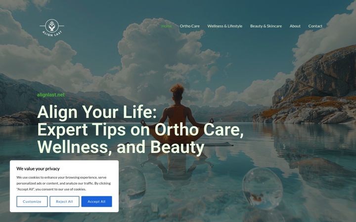 Screenshot of alignlast.net
