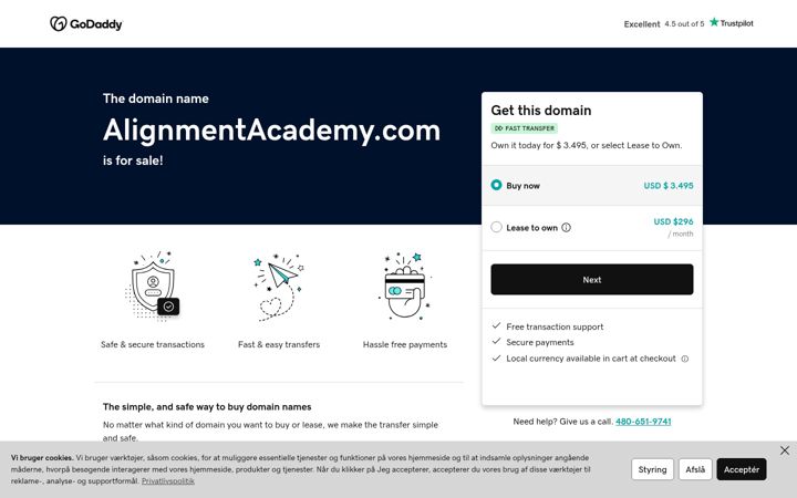 Screenshot of alignmentacademy.com