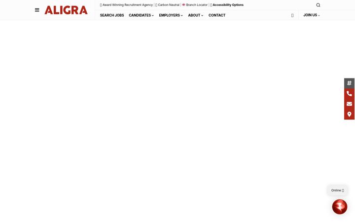 Screenshot of aligra.co.uk