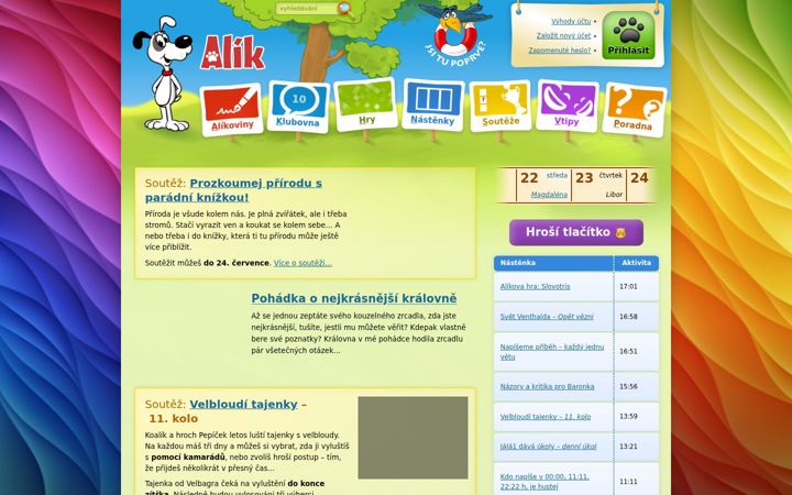 Screenshot of alik.cz