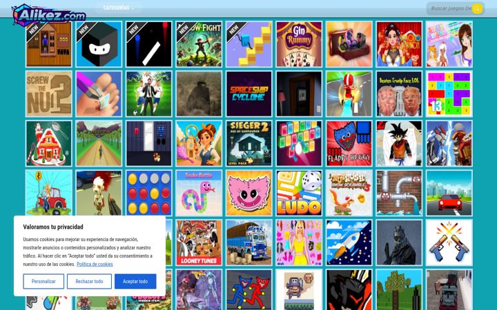 Screenshot of alikez.com