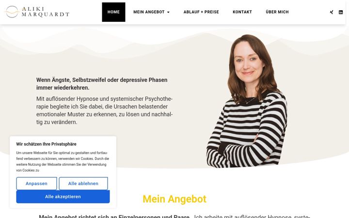 Screenshot of aliki-marquardt.de