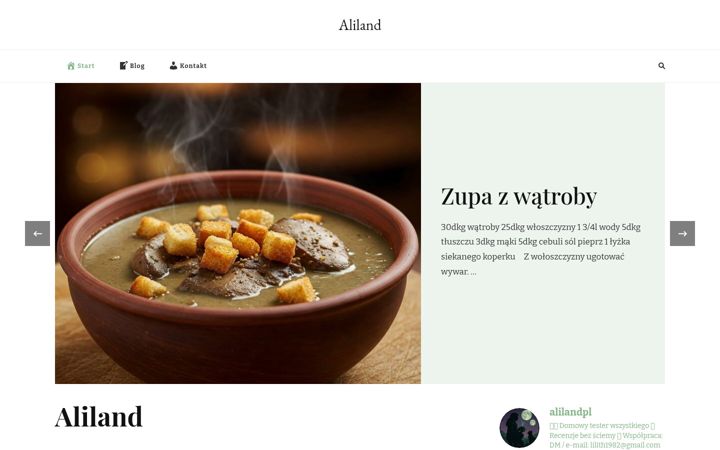 Ekrano kopija aliland.pl