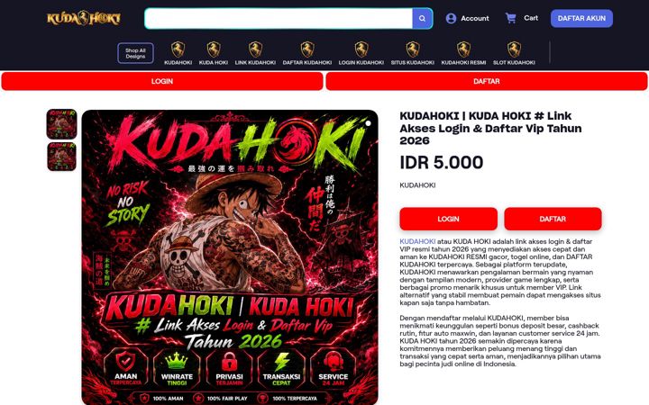 Screenshot of alimahfauzan.id