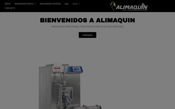 Screenshot di alimaquin.com