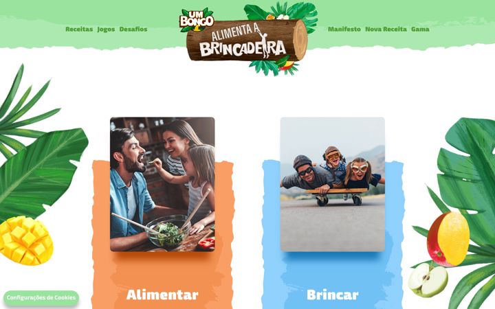Screenshot of alimentaabrincadeira.pt