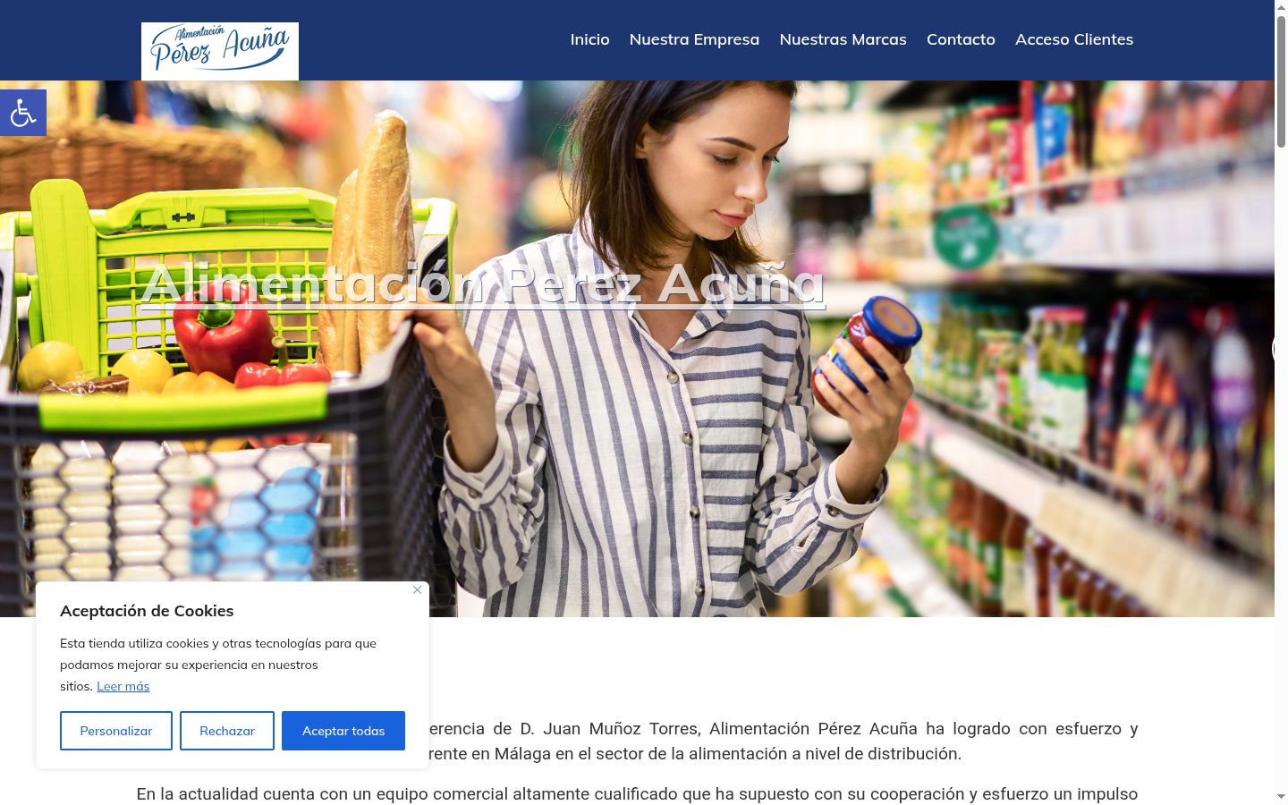 Zrzut ekranu banera zgody wyświetlanego przed jakąkolwiek interakcją