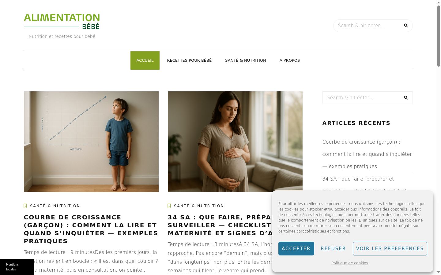 Screenshot tal-banner tal-kunsens muri qabel kwalunkwe interazzjoni