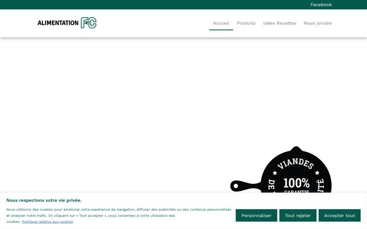 Screenshot ta' alimentationfc.com