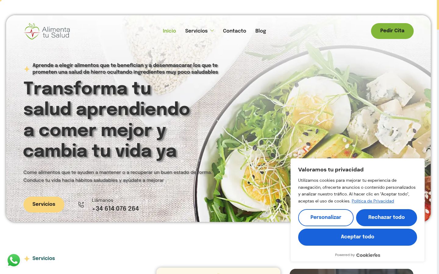 Screenshot van de toestemmingsbanner zoals getoond vóór enige interactie