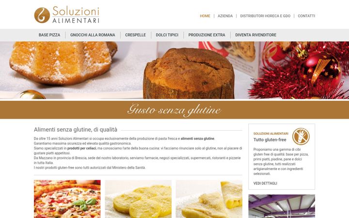 Screenshot ta' alimentisenzaglutine.it