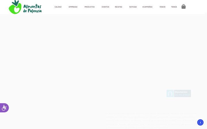 Screenshot di alimentosdepalencia.com