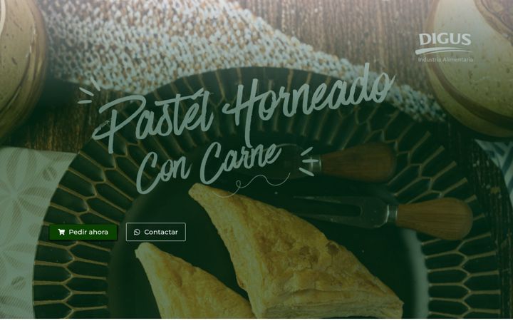 Screenshot of alimentosdigus.com