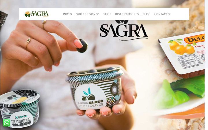 Screenshot of alimentossagra.com