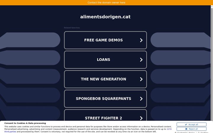 Screenshot of alimentsdorigen.cat