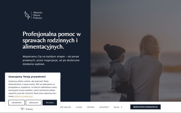 Screenshot von alimentyokiempraktyka.pl