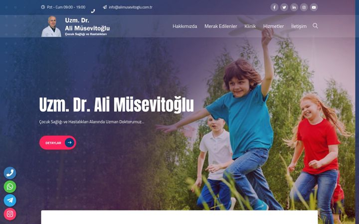Screenshot von alimusevitoglu.com.tr