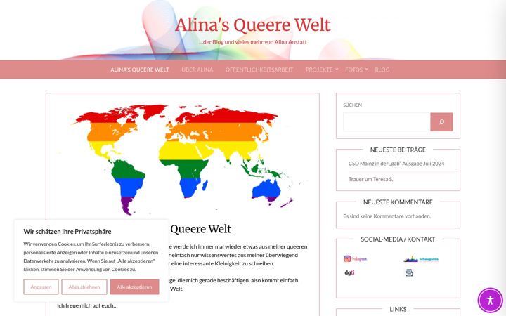 Screenshot von alina-anstatt.de
