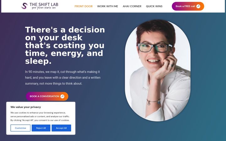 Screenshot of alinabestea.com