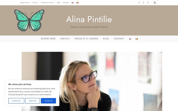 Zrzut ekranu alinapintilie.ro