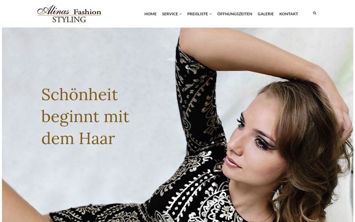 Zrzut ekranu alinas-fashion-styling.de