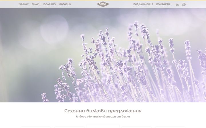 Screenshot of alinbg.com