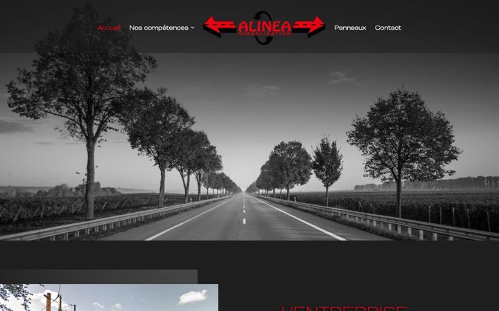 Screenshot of alinea-signalisation.com